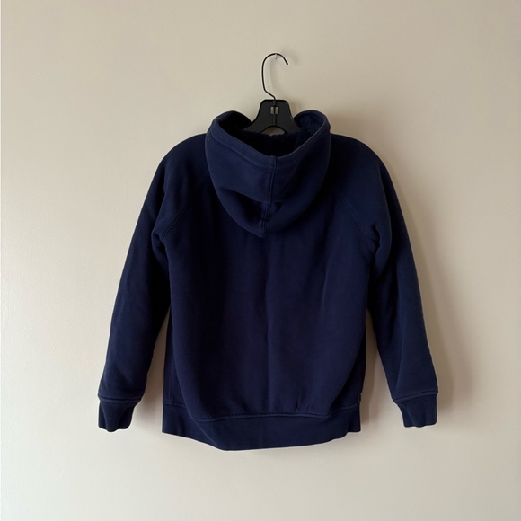 GAP Kids Dark Blue Fleece Jacket With Sherpa Lining Boys 12XL - Picture 3 of 5